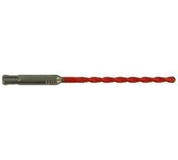 TIVOLY - Broca 2 en 1 para hormigón/azulejos de alto rendimiento Ø6 mm/L160 mm - Taladrado Azulejo, loza, hormigón vibratorio y piedra - Cola SDS+ para perforador