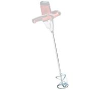 TIVOLY - Mezclador de materiales gruesos M14 para mezclador - L600 mm - Ø120 mm - Varilla de acero carbono - Robusta y eficaz