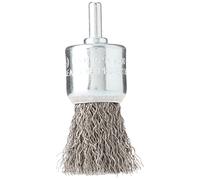 TIVOLY Xt20212000270 - Brocha para taladro, cola de 6 mm, alambre de acero ondulado, decapado de metal Ø 28 mm abrasivos