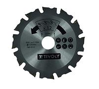 TIVOLY XT50512004535 - Disco para esculpir Amoladora MADERA CON CUERPOS EXTRAÑOS 115x22.2 mm