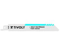 Tivoly XT505820105 lote de 2 hojas para sierra de sable (multimateriales) L150