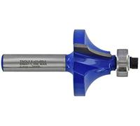 Tivoly XT60642067809 - Desbrozadora de fresa 1/4 de redondo y guía de 29 mm de diámetro, color azul