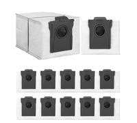 Tixexo 12 Bolsas para Dreame X40 Ultra Complete/X50 Ultra Complete/L10s Ultra Gen 2/L10s Pro Ultra Heat/X30 Ultra/L20 Ultra Complete/L40 Ultra/L50 Pro Ultra/Mova E30 Ultra Aspiradora