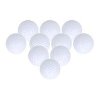 Tixiyu 10 bolas duraderas de doble capa suaves para entrenamiento en casa, gimnasio, viajes, goma sintética + resina sintética termoplástica, 1.7 pulgadas de diámetro