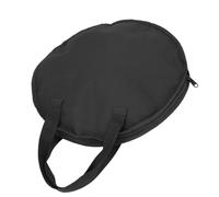 Tixiyu 14,2 pulgadas -Dumme Drumme Drum Bag Training Pad Bolsa de transporte con cremallera a prueba Correa de alta densidad para tambor soporte Music Book