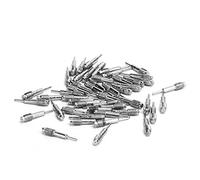 Tixiyu 50 Puntas Duraderas para Quitar Eslabones de Correa de Reloj para Operaciones Fáciles y Sencillas de Reparación de Relojes, para Relojeros, Material de Aleación, Paquete de 50