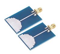 Tixiyu Antena UWB Impedancia de Puerto de Ganancia de Alta Frecuencia 3,3 GHz-9,9 GHz para Entusiastas de la Electrónica Placa de Módulo de Posicionamiento de Antenas PCBGain para Aplicaciones WiFi