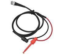 Tixiyu Cable de Gancho de Prueba de Mantenimiento de Vehículos para Osciloscopio para Enchufe Macho BNC, Línea de Prueba Dual Duradera para Pruebas Eléctricas, 100 Cm de Longitud