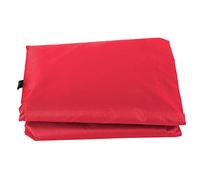 Tixiyu Cojín de Columpio, Funda de Tafetán de Poliéster Resistente Al Agua para Hamaca de 3 Asientos, Color Negro (Rojo)