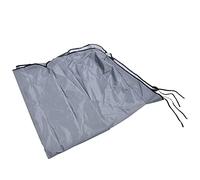 Tixiyu Cojín de Columpio, Funda de Tafetán de Poliéster Resistente Al Agua para Hamaca de 3 Asientos, Color Negro (Gris)