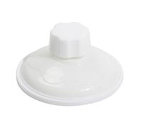 Tixiyu Hamaca para Gatos Ventosa Estable y Duradera para Ventana Puerta de Vidrio Tecnología de Vacío Plástico Blanco 8,5 Cm