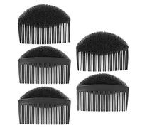 Tixiyu Herramienta de Peinado Profesional, Almohadilla para el Pelo Updo Esponjosa para una Forma de Cabeza Hermosa, 5 uds.