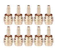 Tixiyu Juego de 10 Cabezales de Oliva para Aguja de Aceite MT2/4/6/8, Tubos, Piezas de Reparación de Frenos de Bicicleta, Material de Cobre Torneado con Precisión para Bicicletas de Alta Gama, 16 G