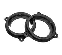 Tixiyu Juego de Anillo de Soporte Adaptador de Altavoz y Mazo de Cables para Murano 2000-2019, Titan 2004-2019, K2 2011+ Altavoces de 6,5 Pulgadas