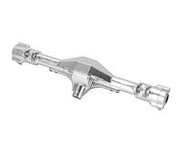 Tixiyu Juego de Carcasa de Eje de Aleación de Aluminio Piezas de Actualización Robustas y Ligeras para LOSI SUPER BAJA REY 2.0 1/6 RC Car para la Mejora del Rendimiento (Plata)