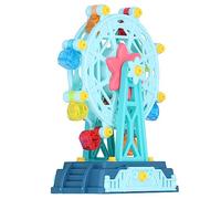 Tixiyu Juguete de Construcción de Noria de Plástico DIY con Rotación Manual para Niños Mayores de 3 Años para Juego de Imitación Regalos para Niños