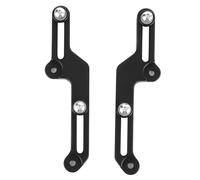 Tixiyu Kit de Ajustadores de Parabrisas, Aleación de Aluminio CNC, Infinitamente Ajustable, Apto para CB500X 2017-2020