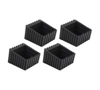 Tixiyu La Cubierta de La Almohadilla para Muebles con Agarre Mejorado Evita Arañazos en Pisos de Madera Dura 4 Piezas para Mesas y Sillas