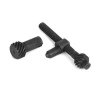 Tixiyu Lawnflite Ajustar la Cadena Suavemente para Entusiastas del Bricolaje Negro 2 Piezas Material de Hierro Duradero para Motosierra 2500 25 Tensor de Ajustador de Cadena