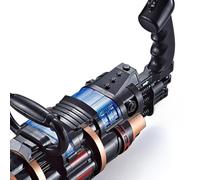 Tixiyu Máquina de Burbujas con Música y Luz para Niños en Interiores y Exteriores, Disparador de Burbujas para Niños, Fabricante de Fácil de Usar para Fiestas, Material ABS Duradero e Ideal como (#1)