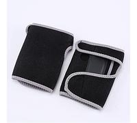 Tixiyu Muñequera de Levantamiento de Pesas, Muñequera Suave y Cómoda para Gimnasio, Neopreno, Negro, Gris, 13,4x8,3x0,4 Pulgadas para Ejercicio Físico (#7)