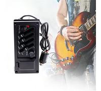 Tixiyu Pastilla de Guitarra EQ Control Profesional de 4 Bandas para Caja Eléctrica Acústica BASS MIDD TREB PRES Pastilla para Guitarras Clásicas Plástico Negro Metal