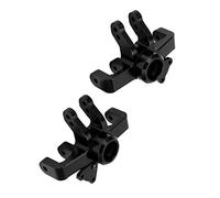 Tixiyu Piezas de Mejora de Copa de Dirección Delantera Duraderas de Aleación de Aluminio para Coche RC 1/6, Minimiza el Espacio para LOSI Super Baja Rey, 76 X 61 X 35 Mm (Negro)