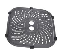 Tixiyu Plaza de la Parrilla de la Parrilla de Acero Inoxidable Grandeja para la Bandeja de la Parrilla para la Serie Powerxl 6QT 8QT Freanos de Aire con Distribución de Calor Uniforme (Grande)