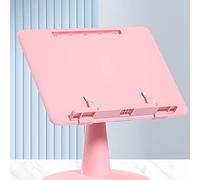 Tixiyu Soporte Multiusos para Libros de Escritorio para Relajar los Hombros y Cultivar Buenos Hábitos de Lectura para Niños (Rosa)