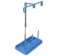 Tixiyu Soporte para Hilo de Bordar con Base de Plástico, Soporte para 3 Carretes de Fácil Montaje para Máquina de Coser Doméstica, Solución Práctica de Almacenamiento de Costura (azul cielo)