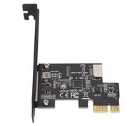 Tixiyu Tarjeta Elevadora USB3.2 PCI E, Condensadores Cerámicos Eficientes, Soporte de Transmisión Rápida para 11, Metal/plástico (Negro)