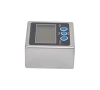 Tixiyu Transportador Buscador de ángulos Digital para Mediciones Precisas Inclinómetro Magnético Nivel de Pantalla LCD para Trabajadores de la Construcción (Imán de una sola cara)