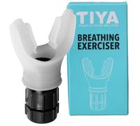 TIYA Dispositivo de ejercicio de respiración, entrenador de pulmones portátil para terapia respiratoria, limpieza pulmonar, desintoxicación y limpieza de moco, mejora la capacidad pulmonar y aumentar