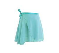 TIYGHI Falda de Danza de Ballet Ballet Dance Chiffon Wrap Skirt for Toddler Girls Women Ballet Skirt (Color : BHLgreen, Size : L (Height 130-160cm))