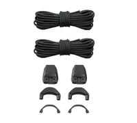 tiyiyok 1 Pares de Cordones Elasticos Zapatillas Deporte, Cordones Zapatillas Autoblocantes, Cordones Elasticos de 140 cm, Cordones sin Atar Ultrarrápidos, Ideales para Calzado Deportivo