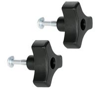 tiyiyok 2 Piezas Tornillos Mango Cortacesped, Tornillo de la Tuerca para Mango de Cortacésped, Ajustes la Mayoría de los Modelos de la Cortadora de Césped