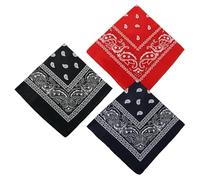 tiyiyok 3 Piezas Bandana Hombre y Mujer, Multifuncional Pañuelos Cabeza, Bandana Deporte, Pañuelo Cara Elástico, Transpirable, Cuello para Moteros, Pesca Accesorios, Calva Disfraz