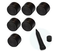 tiyiyok 6 Piezas de Grip Pade, Grip Tenis, Overgrip Padel Premium, Overgrips Padel Antideslizantes, Cintas de Agarre de Raqueta Absorbentes, Recambio Universal para Mangos de Tenis, Bádminton y Squash