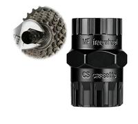 tiyiyok Herramienta Extractora de Cassette para Bicicleta, 2 en 1 Herramienta de Extracción de Piñones para Bicicleta, Extractor de Piñones, para Ruedas Libres de 12 Estrías