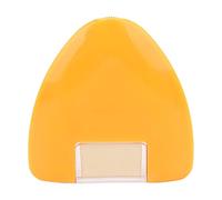 Tiza de tela Líneas claras Forma triangular Diseño ergonómico Piezas de costura de bricolaje para sastres profesionales Sastres caseros Material de parafina 1 pieza (Amarilla)