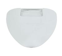 Tiza para Coser, Diseño Triangular Tiza de Sastre con Funda de Plástico para Acolchar para Coser para Cortar (Blanco)