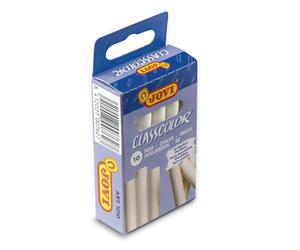 Tizas Blancas JOVI Classcolor, Caja x10