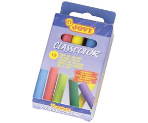 Tizas Color JOVI Classcolor, Caja x10