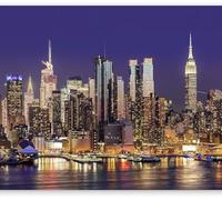 Tizhweqo Papel Pintado Pared NuEVA York Papel Pintado Efecto 3D NuEVA York Salón Dormitorio Fotomurales Tejido No Tejido Murales Decorativos Pared Wallpaper for Walls (300x210 cm) 1556v