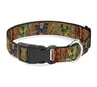 TJ-Fairy - Cuello de Clip de plástico para uñas, 2,5 cm de Ancho, para Cuello de 28 - 43 cm, tamaño Mediano