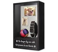TJ.Moree Regalos conmemorativos para Perros - No ya por Nuestro Lado Sino por Siempre en Nuestros Corazones Marco de Fotos conmemorativo para Mascotas - Regalo de simpatía de Mascotas
