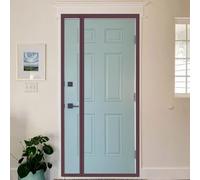 TJDWPRRD Cortinas de Puerta Cocina Comedor Transparentes Puerta Mosquitera Magnética Apertura Lateral Izquierda Derecha Cortina Puerta Cubierta de Puerta de Partición Sala de Estar,A,70x200cm