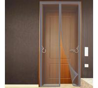 TJDWPRRD Puerta de Pantalla Magnética,Cortina de Puerta con Cierre de Malla para Cocina Casera Cortinas con Cierre Automático Gancho Cubierta de Puerta de Dormitorio Manos Libres,A,160x240cm