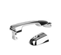 TJKIB Manijas Exteriores Puertas Coche Manija Exterior Puerta Delantera Izquierda Derecha para Triton para ML para MN 2006-2015 Accesorios Exteriores Repuesto Cromado Negro