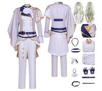Tjlmomo Anime Nene Kusanagi Knight's Disfraz de Cosplay con Peluca Juego Project Sekai Colourful Stage Adulto Role Emu Otori Uniforme Conjunto Halloween Fiesta Carnaval Traje de Vestir para Hombres